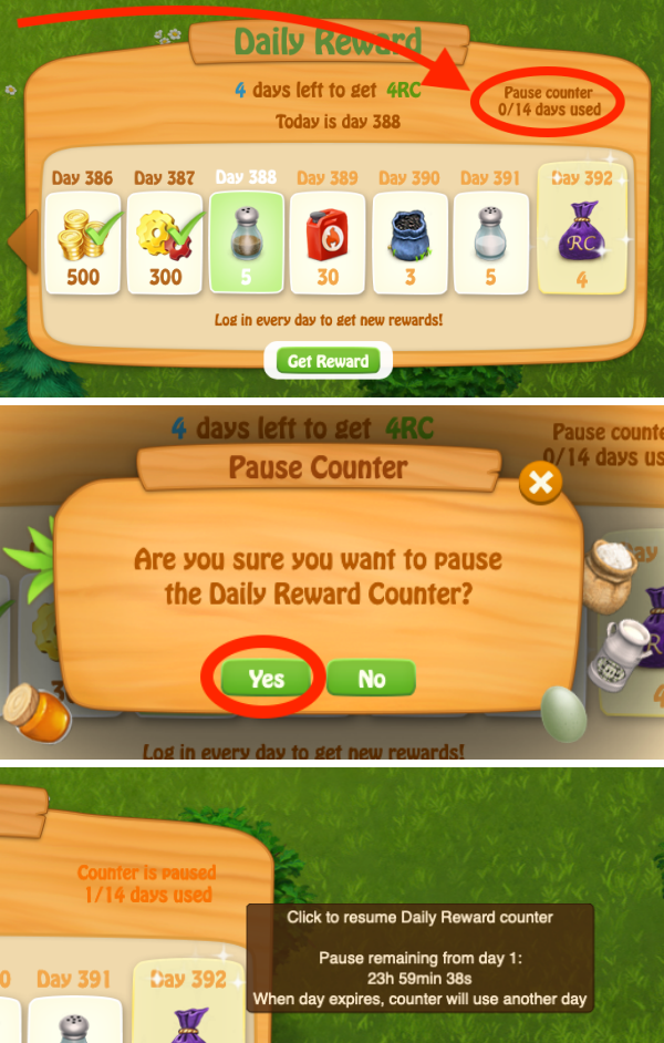 Daily Rewards Daily Rewards